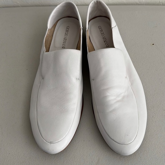 Giorgio Armani Other - Giorgio Armani Men’s White Loafer’s